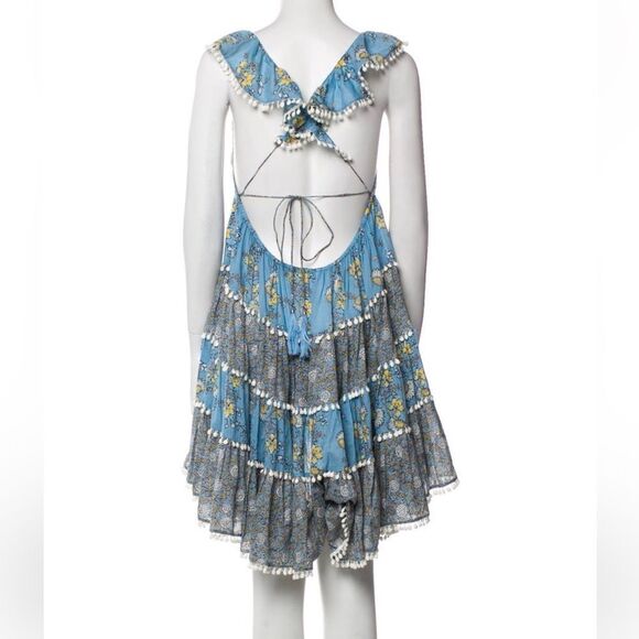 Floral Puff Sleeve Dress size2 - Picture 8 of 9